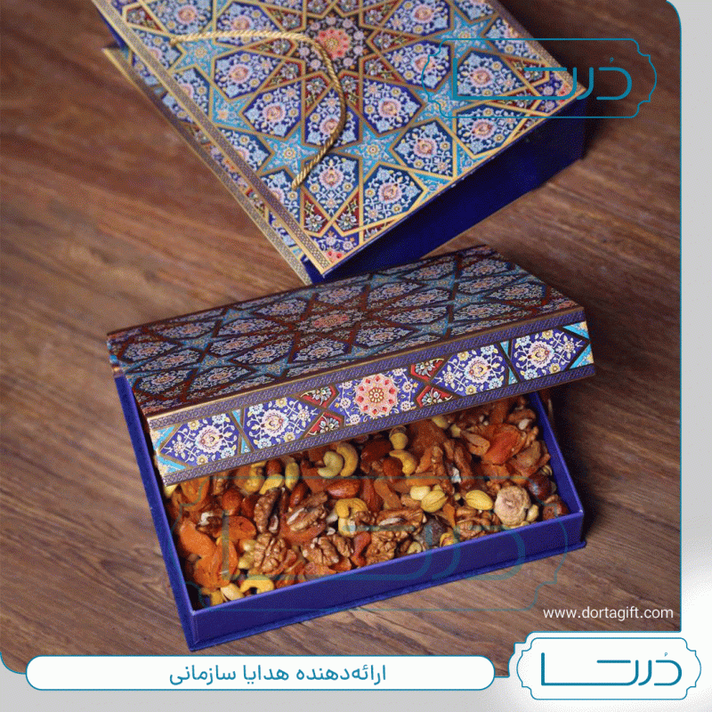 پک آجیل طرح گره چینی