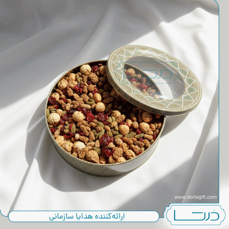 آجیل اقتصادی با بسته بندی خاتم